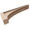 Ekena Millwork 3"W x 18"D x 6"H Thin Viola Rough Cedar Woodgrain TimberThane Corbel, Primed Tan CORUR03X18X06VIORCPR - alternate 4